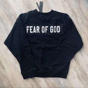 FEAR OF GOD CREWNECK SWEATSHIRT